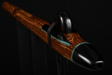 Bocote Native American Flute, Minor, Bass A-3, #F24H